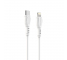 Cablu Date si Incarcare USB-C - Lightning Borofone BX51 Triumph, 18W, 1m, Alb
