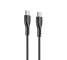 Cablu Date si Incarcare USB-C - USB-C Borofone BX51 Triumph, 60W, 1m, Negru