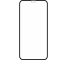 Folie Protectie Ecran OEM pentru Apple iPhone 12 Pro, Sticla Flexibila, Full Face, Full Glue, 2.5D, Ceramic, Neagra 
