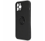 Husa pentru Motorola Moto E7 Plus / G9 Play, OEM, Finger Grip, Neagra