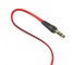 Cablu Audio 3.5mm - 3.5mm Borofone BL6, 1m, Rosu