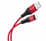 Cablu Date si Incarcare USB-A - Lightning HOCO X38 Cool, 18W, 1m, Rosu