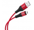 Cablu Date si Incarcare USB-A - microUSB HOCO X38 Cool, 18W, 1m, Rosu