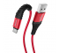 Cablu Date si Incarcare USB-A - USB-C HOCO X38 Cool, 18W, 1m, Rosu
