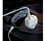 Incarcator Auto cu cablu Lightning HOCO Z36 Leader, 2 X USB, Alb 