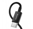 Cablu Date si Incarcare USB Type-C la Lightning Baseus Superior, 1 m, 20W, Negru CATLYS-A01 