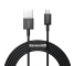 Cablu Date si Incarcare USB la MicroUSB Baseus Superior Series, 2 m, 2A, Negru CAMYS-A01 