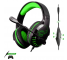 Casti Gaming Spirit of Gamer PRO-H3, Pentru Xbox One  / S / X, Cu microfon, Jack 3.5 mm, Negre-Verzi