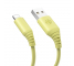 Cablu Date si Incarcare USB-A - Lightning Tellur, 15W, 1m, Galben TLL155397