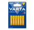 Baterie Varta Longlife 4103, AAA / LR3, Set 6 bucati