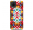 Husa TPU CaseGadget pentru Samsung Galaxy A12 A125 / Samsung Galaxy M12, FOLK FLOWERS, Multicolor 