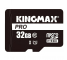 Card Memorie MicroSDHC Kingmax PRO, Cu Adaptor, 32Gb, Clasa 10 / UHS-1 U1 KM32GMCSDUHSP1A 