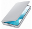 Husa pentru Samsung Galaxy S22+ 5G S906, LED View Cover, Argintie EF-NS906PJEGEE