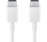 Cablu Date si Incarcare USB-C - USB-C Samsung, 60W, 1.8m, Alb EP-DX310JWEGEU