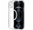 Husa MagSafe pentru Apple iPhone 13 Pro Max, OEM, Magnetic Antisoc, Transparenta