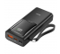 Baterie Externa Powerbank HOCO J41 Pro, 10000 mA, Power Delivery (PD) - Quick Charge 4.0, Afisaj LED, Neagra 