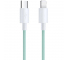 Cablu Date si Incarcare USB Type-C la Lightning SiGN Boost, 2 m, 20W, Verde SN-CLIGHTG2M 
