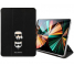Husa Karl Lagerfeld Saffiano Folio K&C Heads pentru Apple iPad Pro 11 (2018) / iPad Pro 11 (2020) / iPad Pro 11 (2021), Neagra KLFC11OKCK 