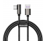 Cablu Date si Incarcare USB la USB Type-C Baseus Legend Elbow, 1 m, 66W, Negru CATCS-B01 