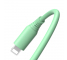 Cablu Date si Incarcare USB-A - Lightning Tellur, 15W, 1m, Verde TLL155398