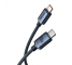 Cablu Date si Incarcare USB-C - USB-C Baseus Crystal Shine Series, 100W, 1.2m, Negru CAJY000601