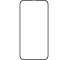 Folie Protectie Ecran Blueline pentru Apple iPhone 13 Pro Max, Sticla securizata, Full Face, Full Glue, Neagra 
