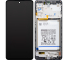 Display - Touchscreen Samsung Galaxy M52 5G, Cu Rama, si acumulator, Negru, Service Pack GH82-27122A 
