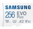 Card Memorie microSDXC Samsung Evo Plus, 256Gb, Clasa 10 / UHS-1 U3, Cu Adaptor MB-MC256KA/EU