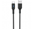 Cablu Date si Incarcare USB-A - USB-C HOCO U79 Admirable, 18W, 1.2m, Negru
