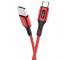 Cablu Date si Incarcare USB-A - USB-C HOCO U79 Admirable, 18W, 1.2m, Rosu