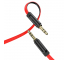 Cablu Audio 3.5 mm la 3.5 mm HOCO UPA16 AUX, 1 m, Rosu 