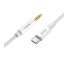 Cablu Audio USB-C - 3.5mm HOCO UPA19, 1m, Argintiu