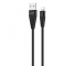 Cablu Date si Incarcare USB la Lightning Borofone BU10 Pineapple, 1.2 m, 2.4A, Negru 