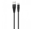 Cablu Date si Incarcare USB-A - USB-C Borofone BU10 Pineapple, 18W, 1.2m, Negru