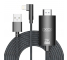 Cablu Audio si Video USB-A / Lightning - HDMI XO Design GB008, 1.8m, Negru