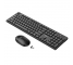 Kit Tastatura Mouse Wireless HOCO GM17, Negru