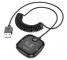 Modulator FM Bluetooth HOCO E65 Unity, Buton Apel, Cablu Spiralat, Negru 