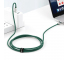 Cablu Date si Incarcare USB-C - USB-C Baseus Display, 100W, 1m, Negru CATSK-B01