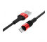 Cablu Date si Incarcare USB-A - Lightning Borofone BX21 Outstanding, 18W, 1m, Rosu