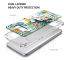 Husa TPU Ringke Fusion Design Aloha Paradise pentru Samsung Galaxy S8+ G955, Multicolor Transparenta RGK480ALH 