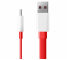 Cablu Date si Incarcare USB-A - USB-C OnePlus C201A, 65W, 1m, Rosu 5461100018