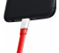Cablu Date si Incarcare USB-A - USB-C OnePlus C201A, 65W, 1m, Rosu 5461100018