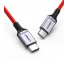 Cablu Date si Incarcare USB-C - USB-C UGREEN, 45W, 1m, Rosu
