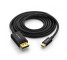 Cablu Audio si Video DisplayPort - USB Type-C UGREEN MM139, 1.5 m, 4K UHD, Negru 