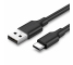 Cablu Date si Incarcare USB la USB Type-C UGREEN US287, 2 m, 3A, Negru 