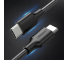 Cablu Date si Incarcare USB Type-C la USB Type-C UGREEN US286, 2 m, PD/QC, 60W / 3A, Negru 