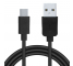 Cablu Date si Incarcare USB-A - USB-C Spacer, 18W, 0.5m, Negru SPDC-TYPEC-PVC-BK-0.5
