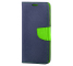 Husa Piele Ecologica OEM Fancy pentru Samsung Galaxy A53 5G, Bleumarin Lime
