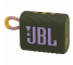 Boxa Portabila Bluetooth JBL GO 3, 4.2W, Pro Sound, Waterproof, Verde JBLGO3GRN