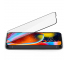 Folie de protectie Ecran Spigen Slim pentru Apple iPhone 14 / 13 Pro / 13, Sticla Securizata, Full Glue, Neagra AGL03392